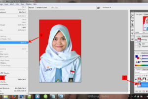 Hebat! Cara Edit Foto Di Photoshop Background Merah Wajib Kamu Ketahui