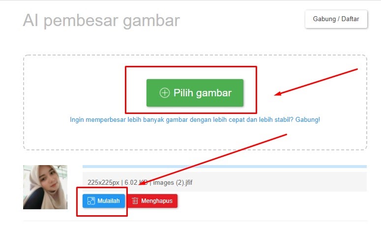 Cara Membuat Foto Menjadi HD Online Tanpa Aplikasi