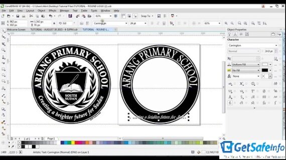 Simak! Desain Logo Corel Draw X7 Terbaik
